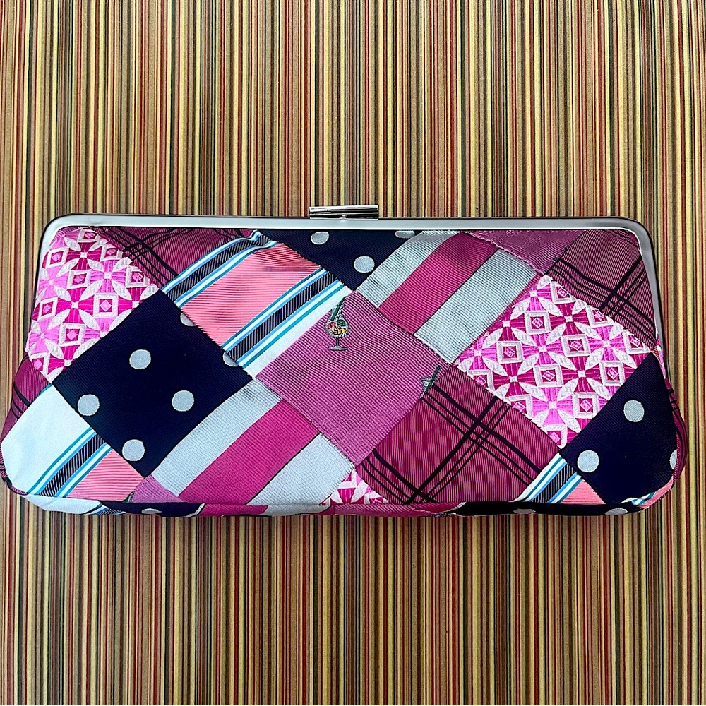 NWT J.Crew Mixed Patchwork Clutch